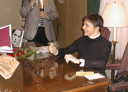 Isabella Rossellini visits the George Eastman House - November 2, 1997