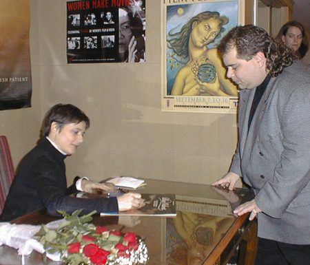 Isabella Rossellini visits the George Eastman House in Rochester, NY – November 2, 1997