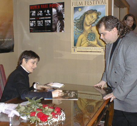 Isabella Rossellini visits the George Eastman House - November 2, 1997